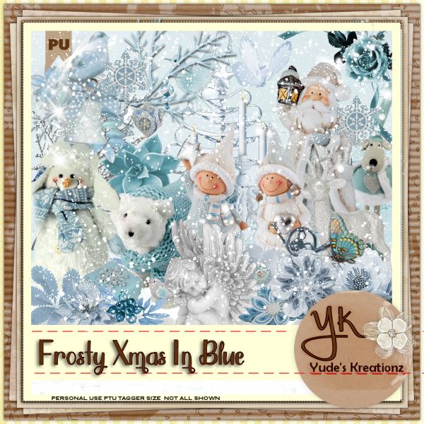 (image for) Frosty Xmas in Blue